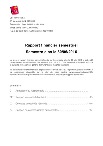 Vorschaubild CBo Territoria Halbjahresbericht 2016-h1