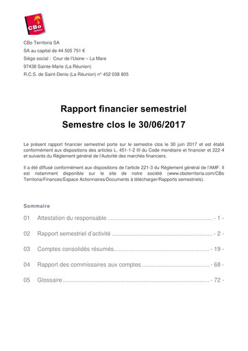 Vorschaubild CBo Territoria Halbjahresbericht 2017-h1