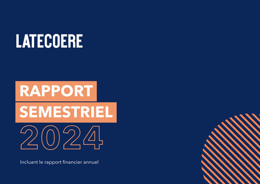 Miniature Latécoère S.A. Rapport semestriel 2024-h1