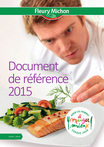 Thumbnail Fleury Michon Universal Registration Document 2015