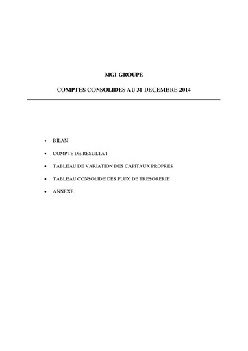 Thumbnail MGI Digital Technology Financial Report 2014