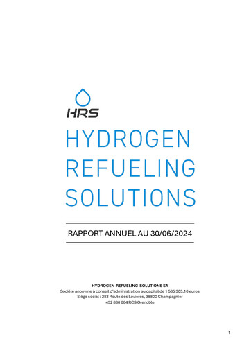 Thumbnail Hydrogen-Refueling-Solutions Annual Report fy2024