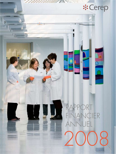 Thumbnail Eurofins-Cerep Financial Report 2008