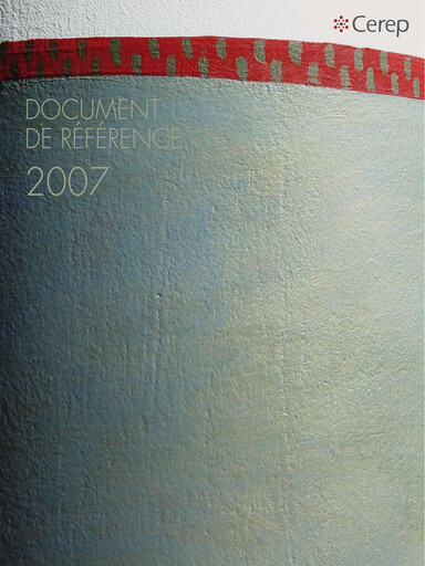 Thumbnail Eurofins-Cerep Universal Registration Document 2007