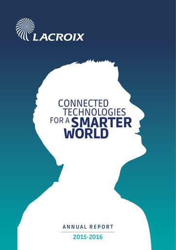 Thumbnail LACROIX Group SA Annual Report 2015-2016