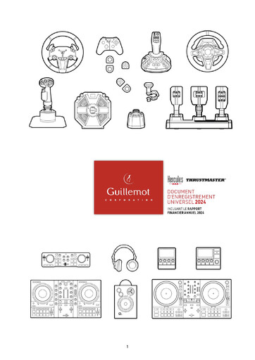 Thumbnail Guillemot Corporation Universal Registration Document 2024
