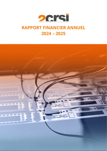 Miniature 2CRSI Rapport financier 2024-2025