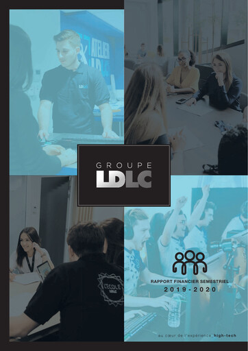Thumbnail Groupe LDLC Half-year Report 2019-2020