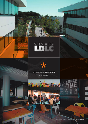 Thumbnail Groupe LDLC Universal Registration Document 2017-2018