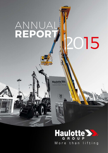 Thumbnail Haulotte Group Annual Report 2015