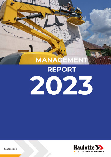 Miniature Haulotte Group Rapport annuel 2023