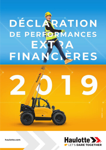 Miniature Haulotte Group Rapport ESG 2019