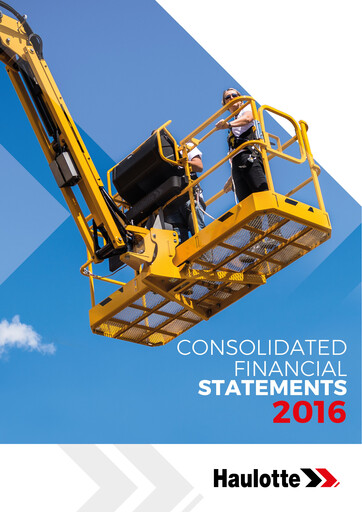 Miniature Haulotte Group Bilan financier 2016