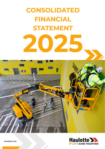Miniature Haulotte Group Bilan financier 2025