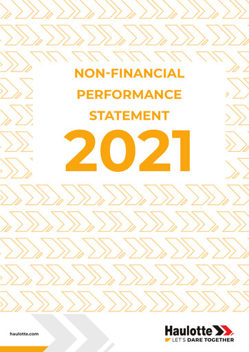 Miniature Haulotte Group Rapport de durabilité 2021