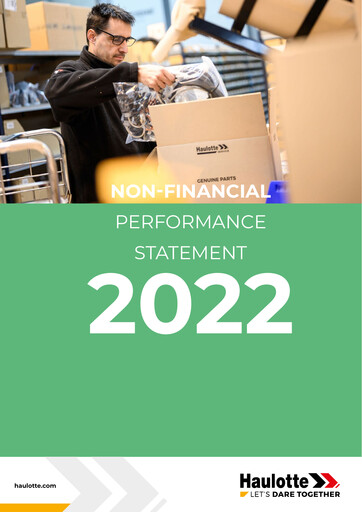 Miniature Haulotte Group Rapport de durabilité 2022