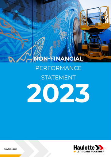 Thumbnail Haulotte Group Sustainability Report 2023