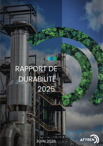 Miniature AFYREN Rapport de durabilité 2025