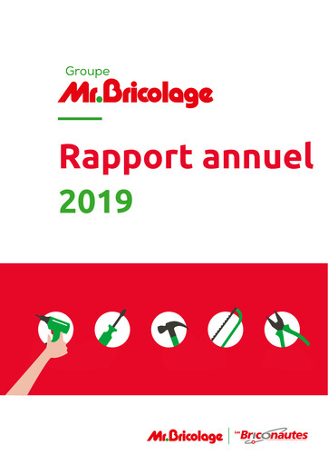 Thumbnail Mr.Bricolage Annual Report 2019