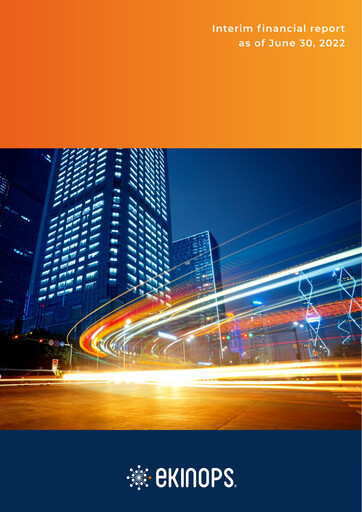 Miniature Ekinops Rapport semestriel 2022-h1