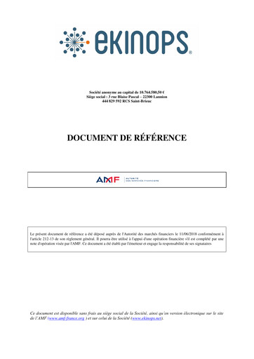 Thumbnail Ekinops Universal Registration Document 2017