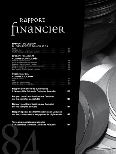 Thumbnail Poujoulat Financial Report 2010