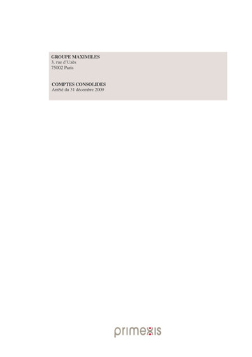 Thumbnail Bilendi SA Financial Report 2009