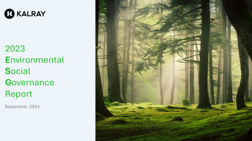 Miniature Kalray Rapport ESG 2023