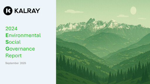 Miniature Kalray Rapport ESG 2024