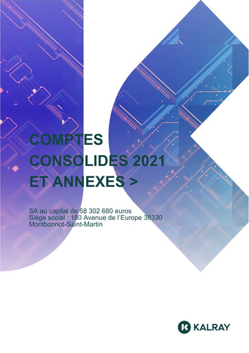 Miniature Kalray Bilan financier 2021