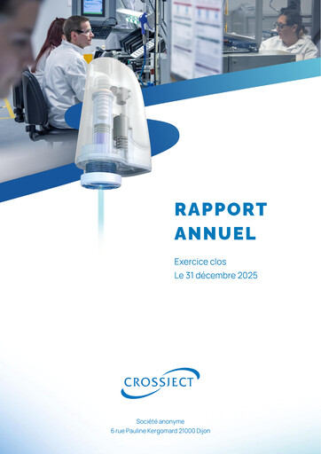 Thumbnail Crossject Annual Report 2025