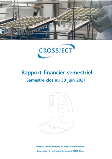 Thumbnail Crossject Half-year Report 2021-h1
