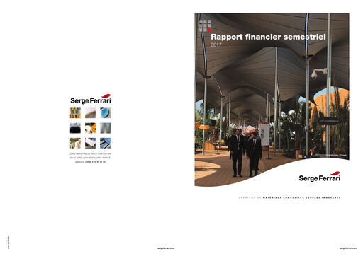 Miniature SergeFerrari Group Rapport semestriel 2017-h1
