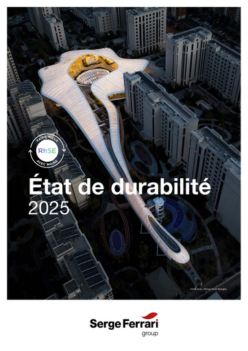 Thumbnail SergeFerrari Group Sustainability Report 2025