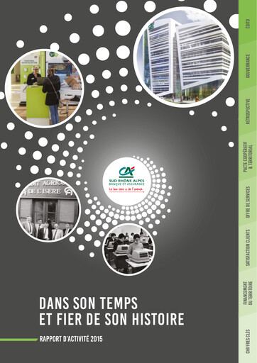 Thumbnail Caisse Régionale de Crédit Agricole Mutuel Sud Rhône Alpes Annual Report 2015