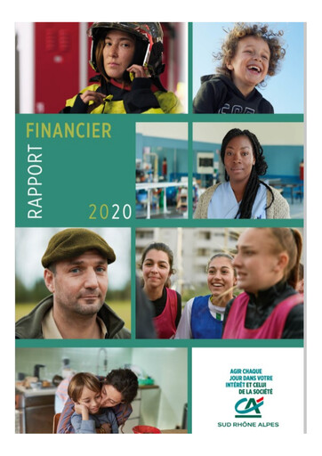 Thumbnail Caisse Régionale de Crédit Agricole Mutuel Sud Rhône Alpes Financial Report 2020
