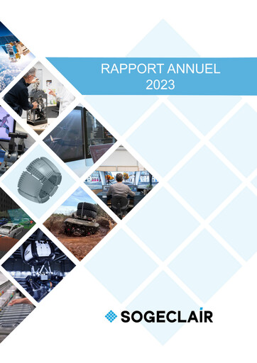 Miniature Sogeclair Rapport annuel 2023