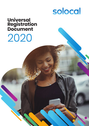 Thumbnail Solocal Group Universal Registration Document 2020