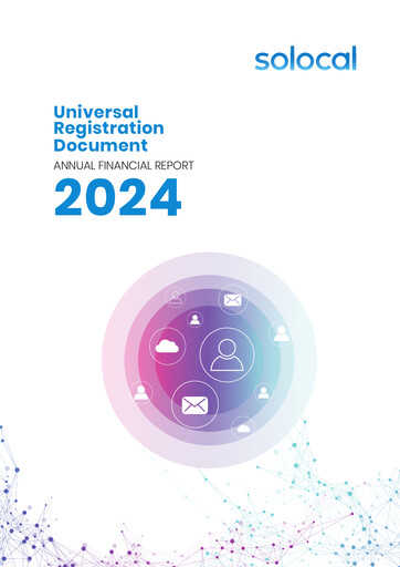 Thumbnail Solocal Group Universal Registration Document 2024