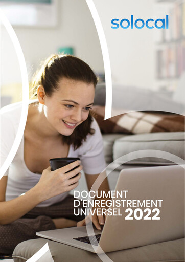 Thumbnail Solocal Group Universal Registration Document 2022