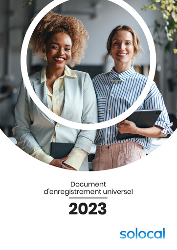 Thumbnail Solocal Group Universal Registration Document 2023