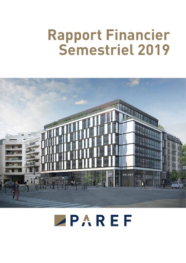 Miniature Paref SA Rapport semestriel 2019-h1