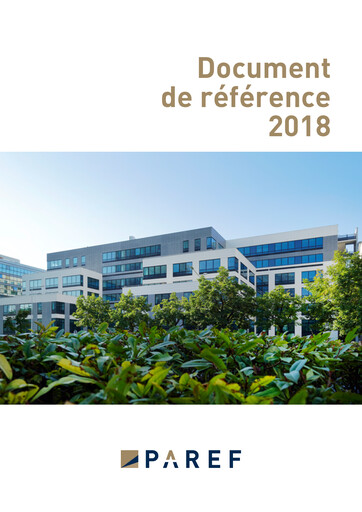 Miniature Paref SA Document d'enregistrement universel 2018