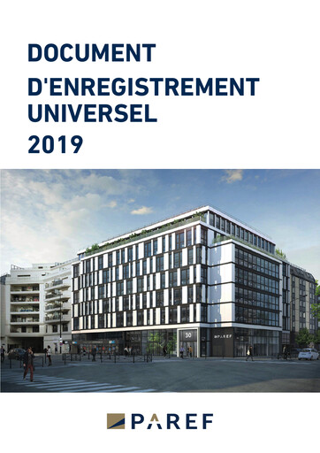 Miniature Paref SA Document d'enregistrement universel 2019