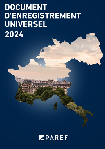 Miniature Paref SA Document d'enregistrement universel 2024