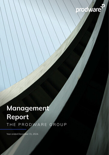 Miniature Prodware Rapport annuel 2024