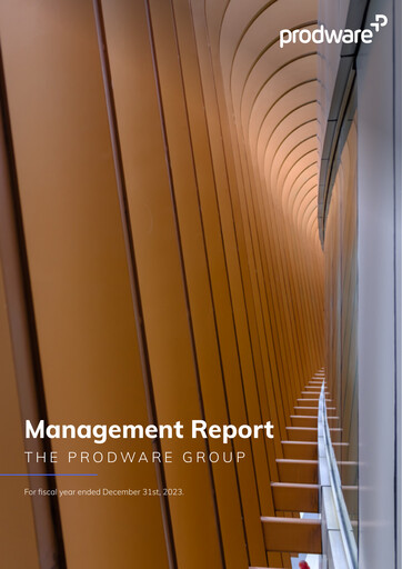 Thumbnail Prodware Financial Report 2023