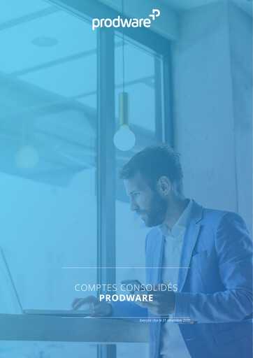 Miniature Prodware Bilan financier 2020
