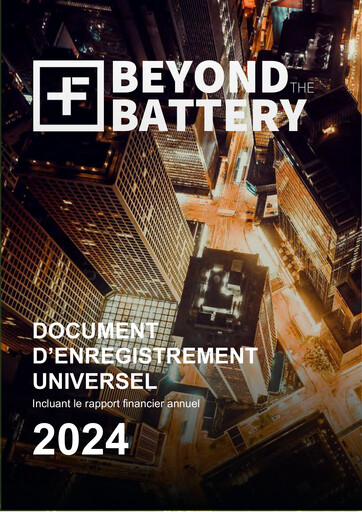 Thumbnail Forsee Power Universal Registration Document 2024