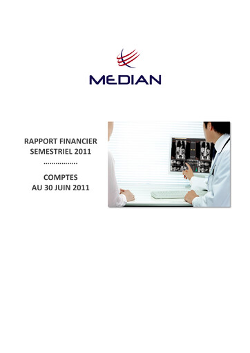 Thumbnail Median Technologies SA Half-year Report 2011-h1